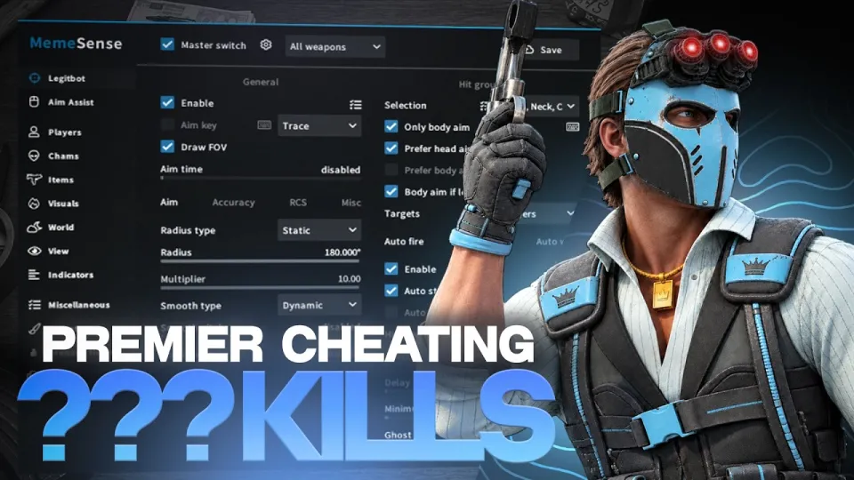 CS2 Cheats Provide Powerful Advantages with Memesense as the Leading Undetected Option